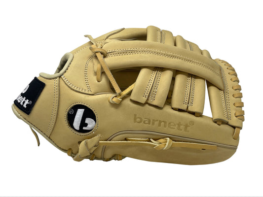 FL-130 Gant de baseball professionnel, cuir pleine fleur, champ extérieur, softball, 13'', beige