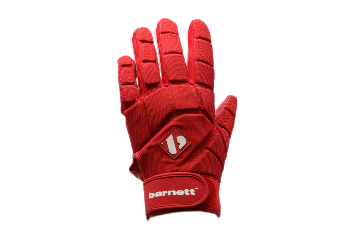 FKG-03 gants de football américain de linebacker pro, LB,RB,TE Rouge