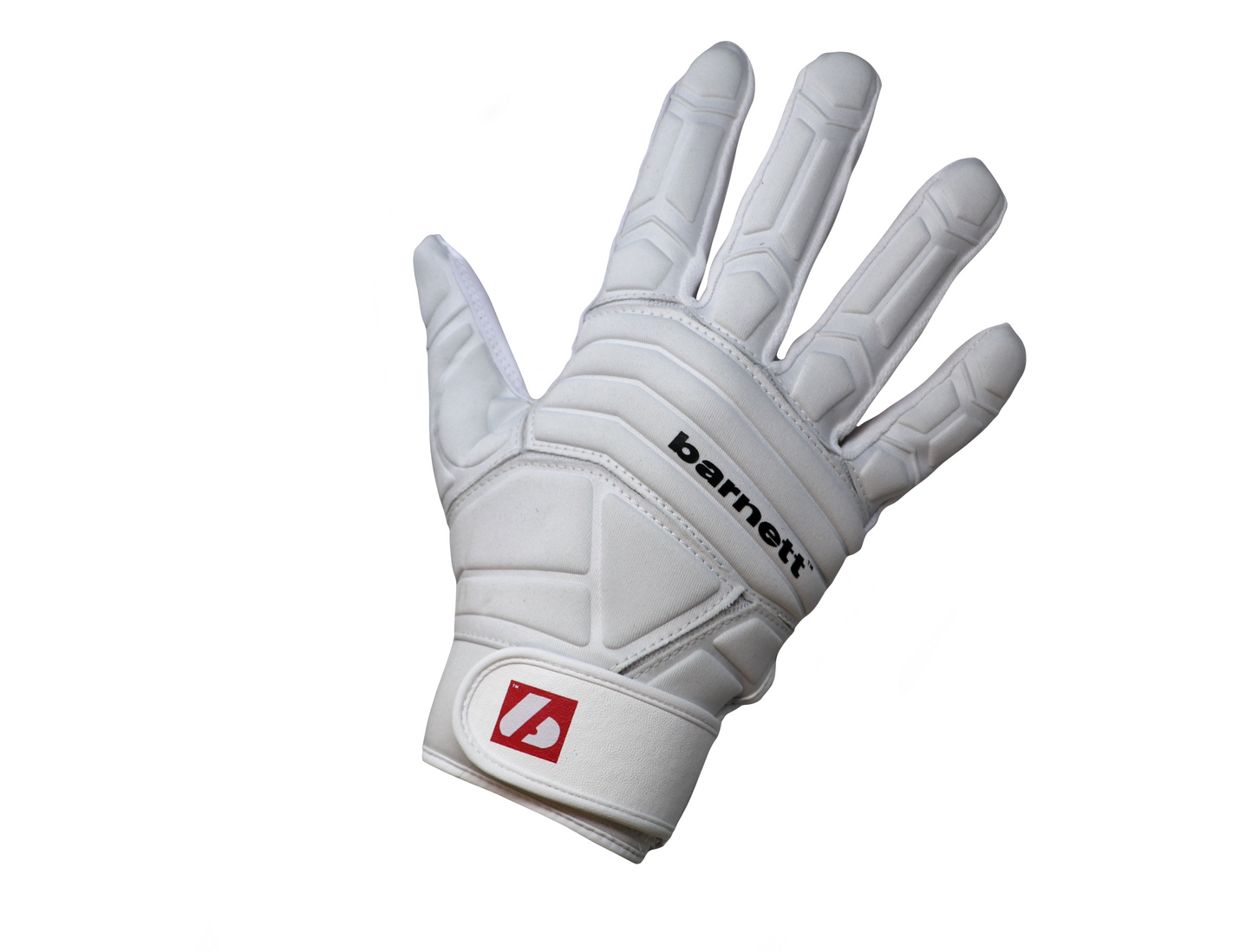 FLG-03 gants de football américain de linemen pro, OL,DL, Blanc