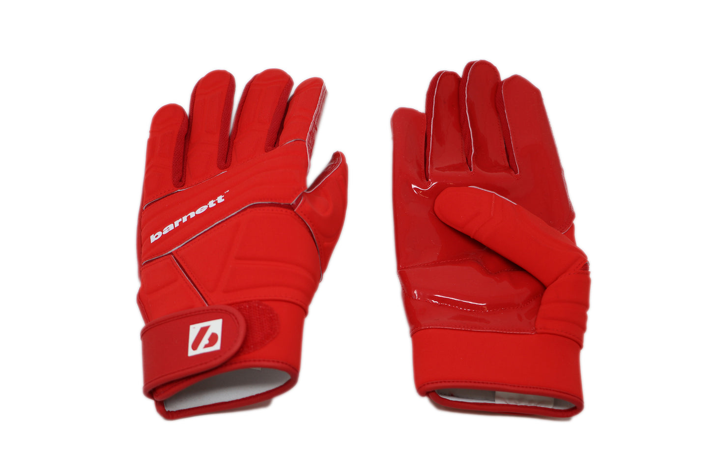 FLG-03 gants de football américain de linemen pro, OL,DL, Rouge