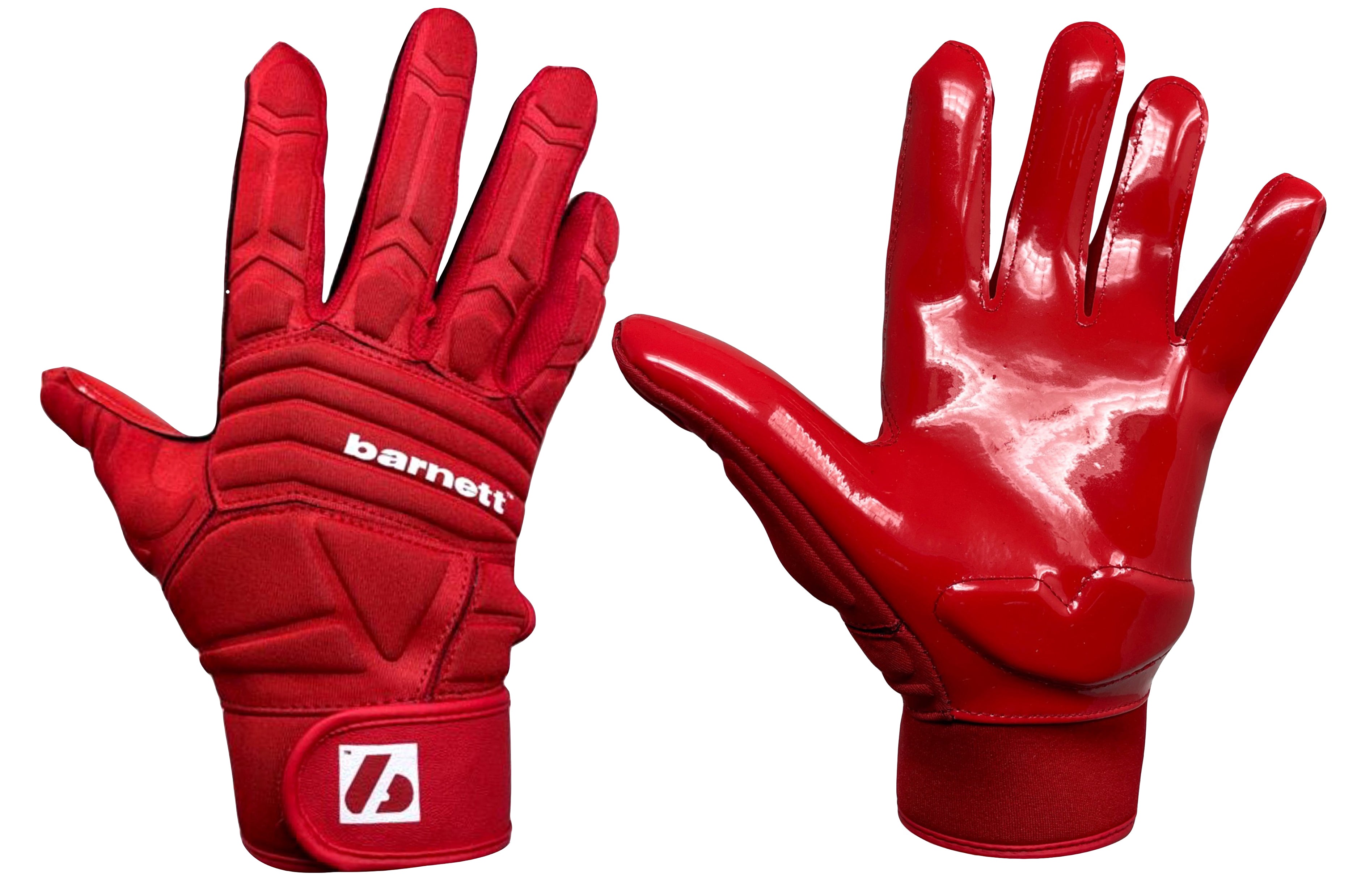 american football handschuhe schweiz FLG-03 Pro Linemen American Football Handschuhe, OL,DL, Rot – barnettsports