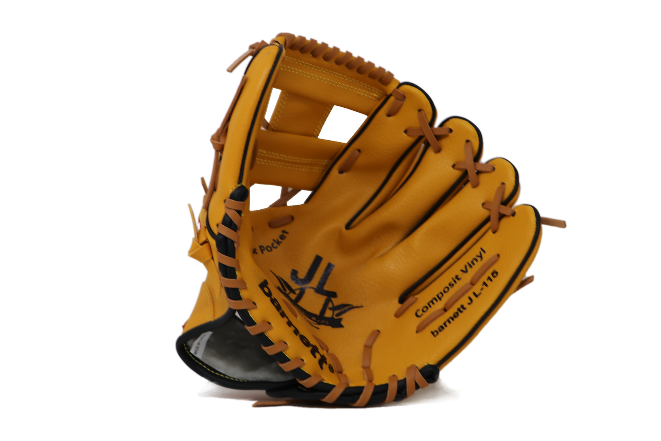 JL-115 - Gant de baseball , outfield, polyuréthane, taille 11.5" TAN