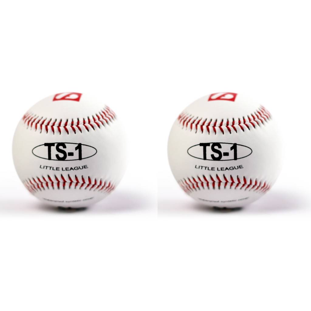 TS-1 Practice baseballs size 9", White, 2 pièces