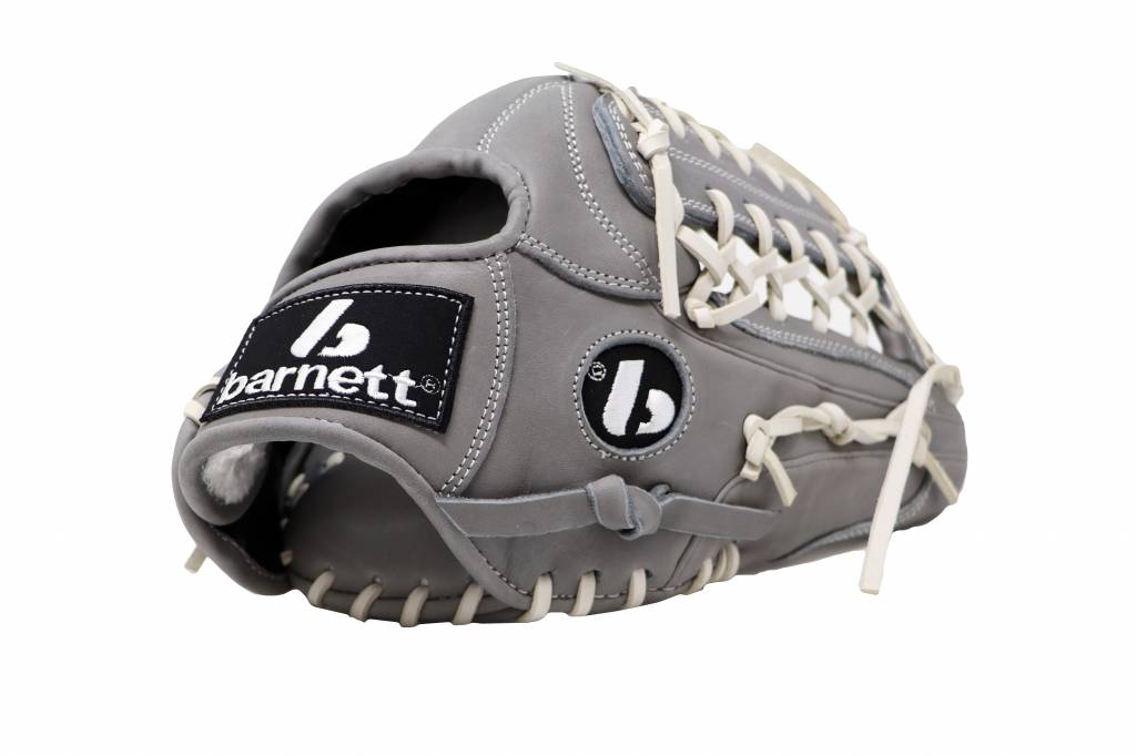 FL-125 gant de baseball cuir haute qualité infield/outfield/pitcher, 12.5" gris clair