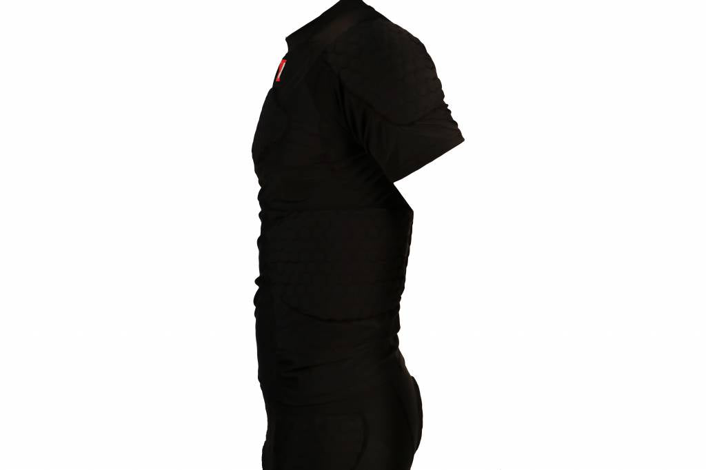 FS-09 T-shirt manches courtes de compression, 4 pièces intégrées, football américain