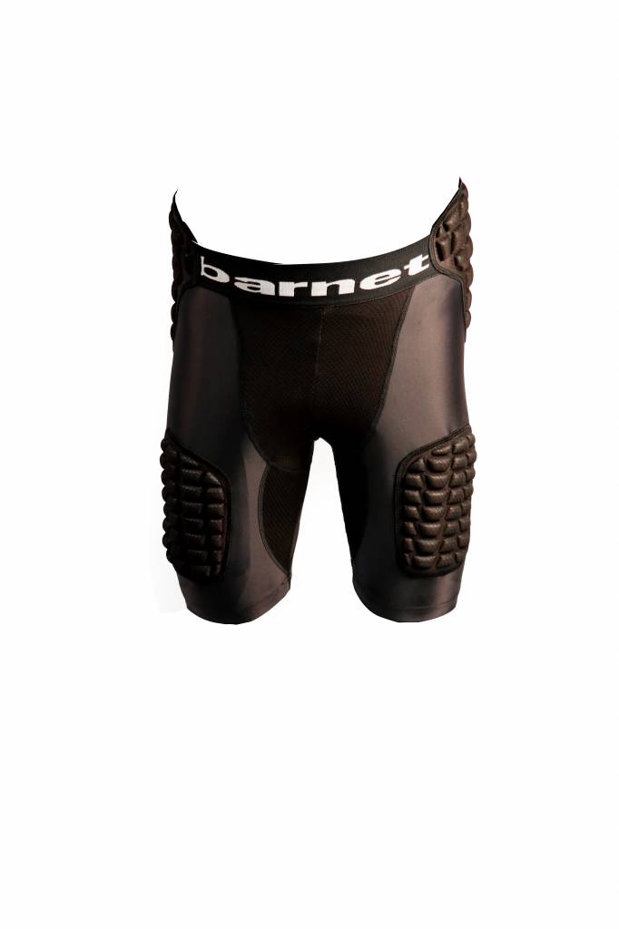 FS-10 Short de compression renforcé, 5 pièces intégrées, football américain