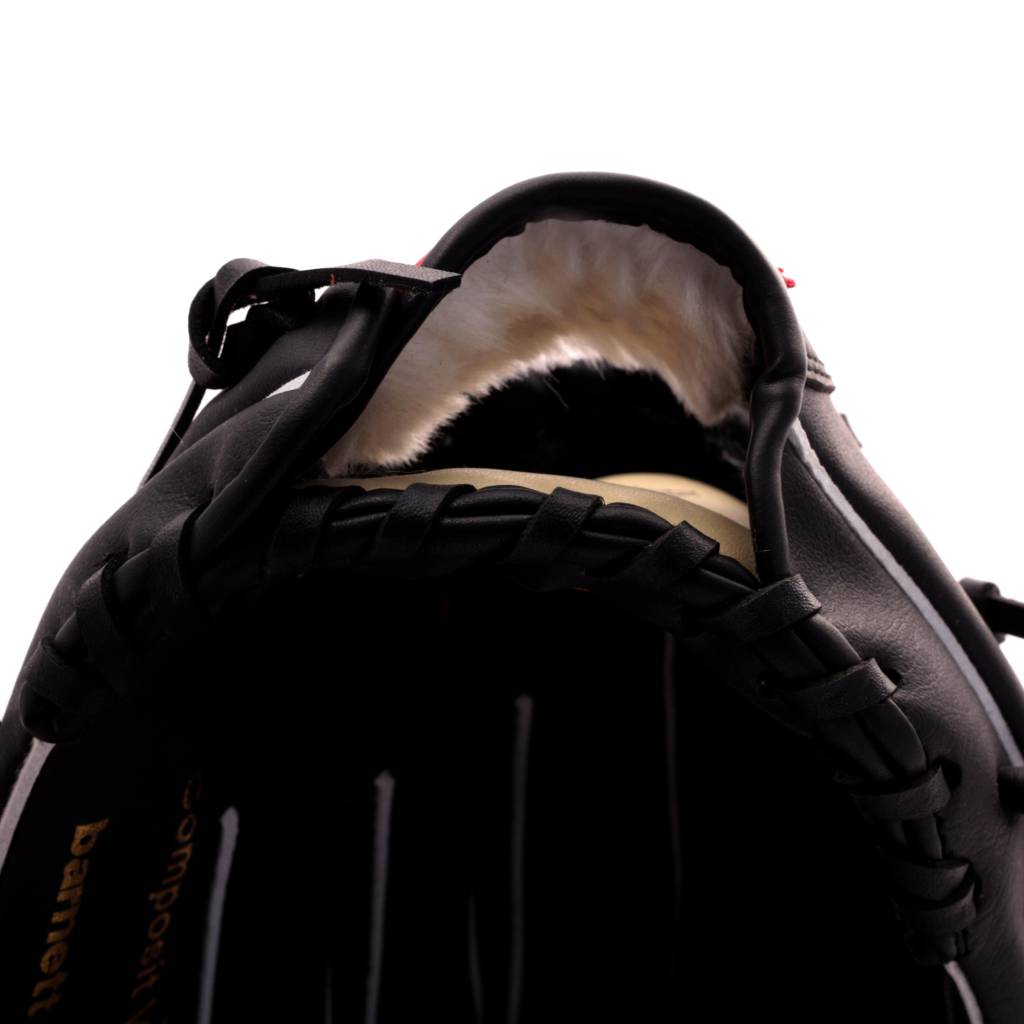 JL-102 Gant de baseball Initiation PU Infield, 10,2", Noir