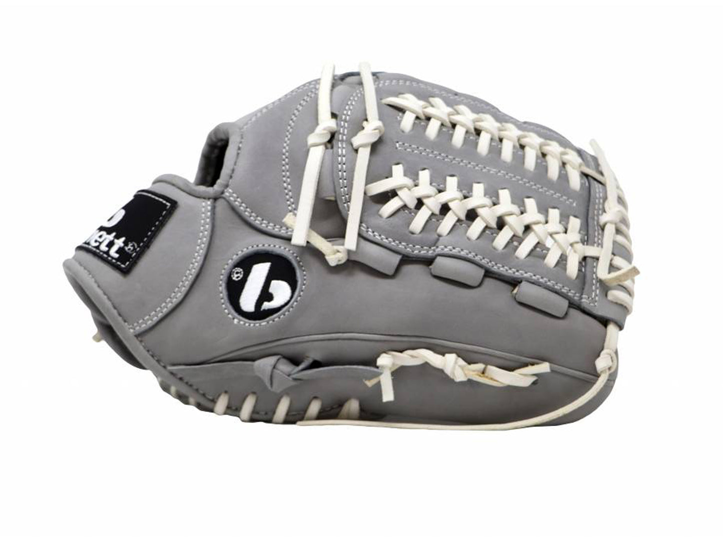 FL-120 gant de baseball cuir haute qualité infield/outfield/pitcher 12, gris clair