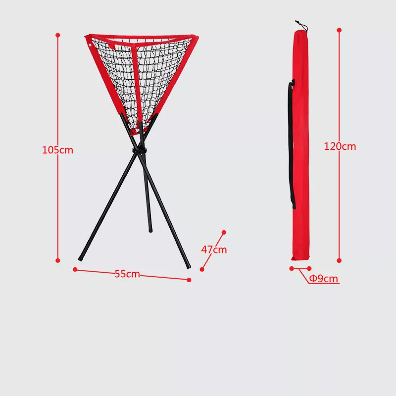 Kit Filet Entraînement Baseball BNB-03 + Tee + Panier à Balles - Pratique Extérieur