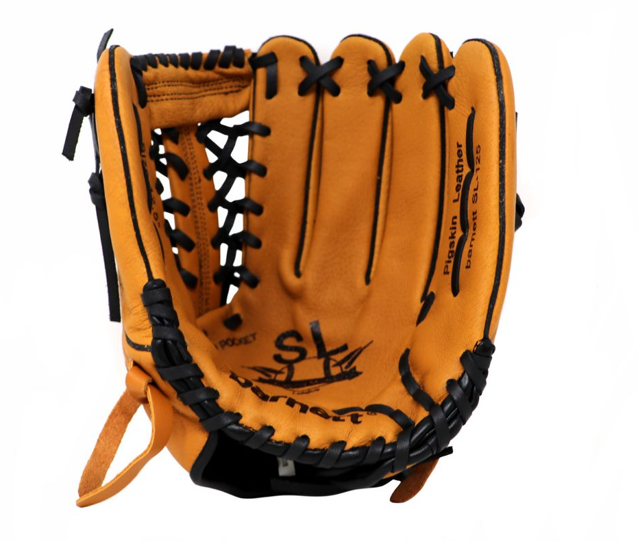 SL-125 gant de baseball Cuir Outfield, 12.5" Marron