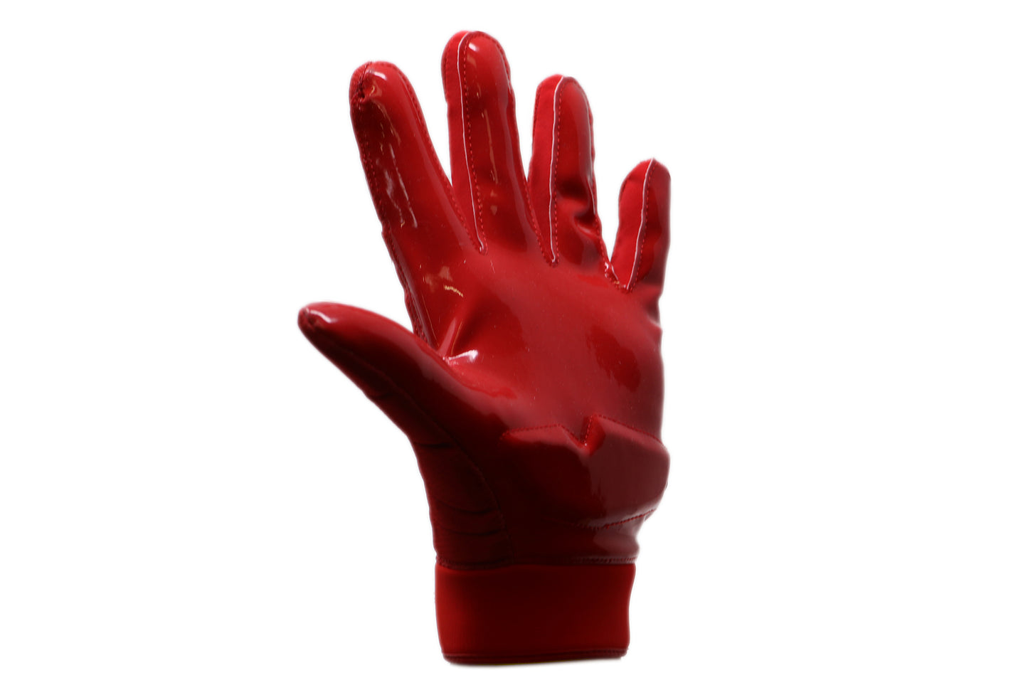 FKG-03 gants de football américain de linebacker pro, LB,RB,TE Rouge