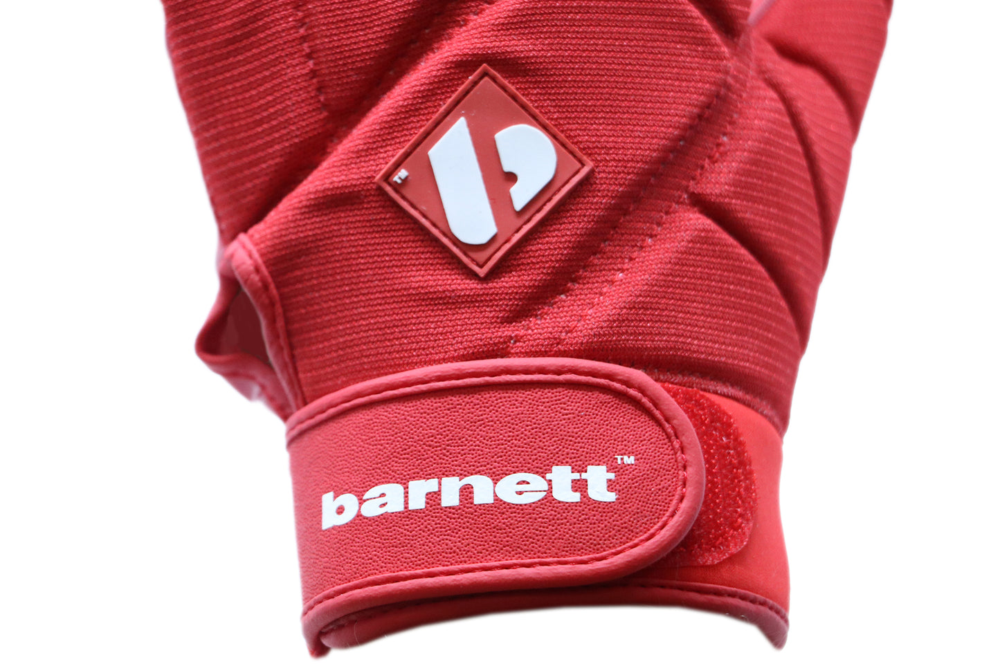 FKG-03 gants de football américain de linebacker pro, LB,RB,TE Rouge