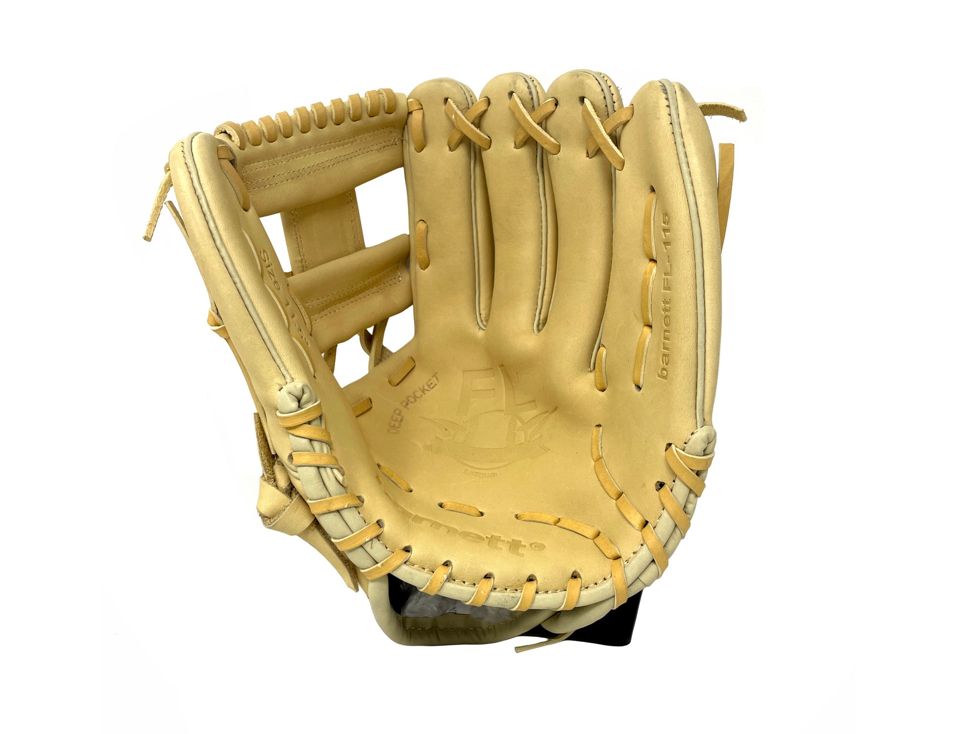 baseball handschuh leder FL-115 Hochwertiger Baseballhandschuh aus Leder, Infield/Outfield, 11, – barnettsports