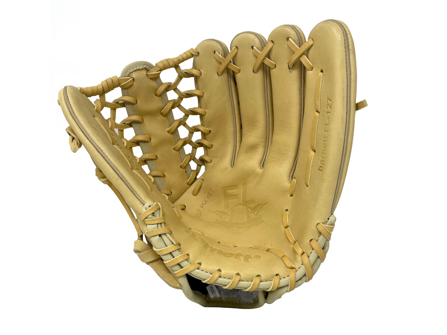 FL-127 gant de baseball cuir haute qualité infield/outfield/pitcher, beige
