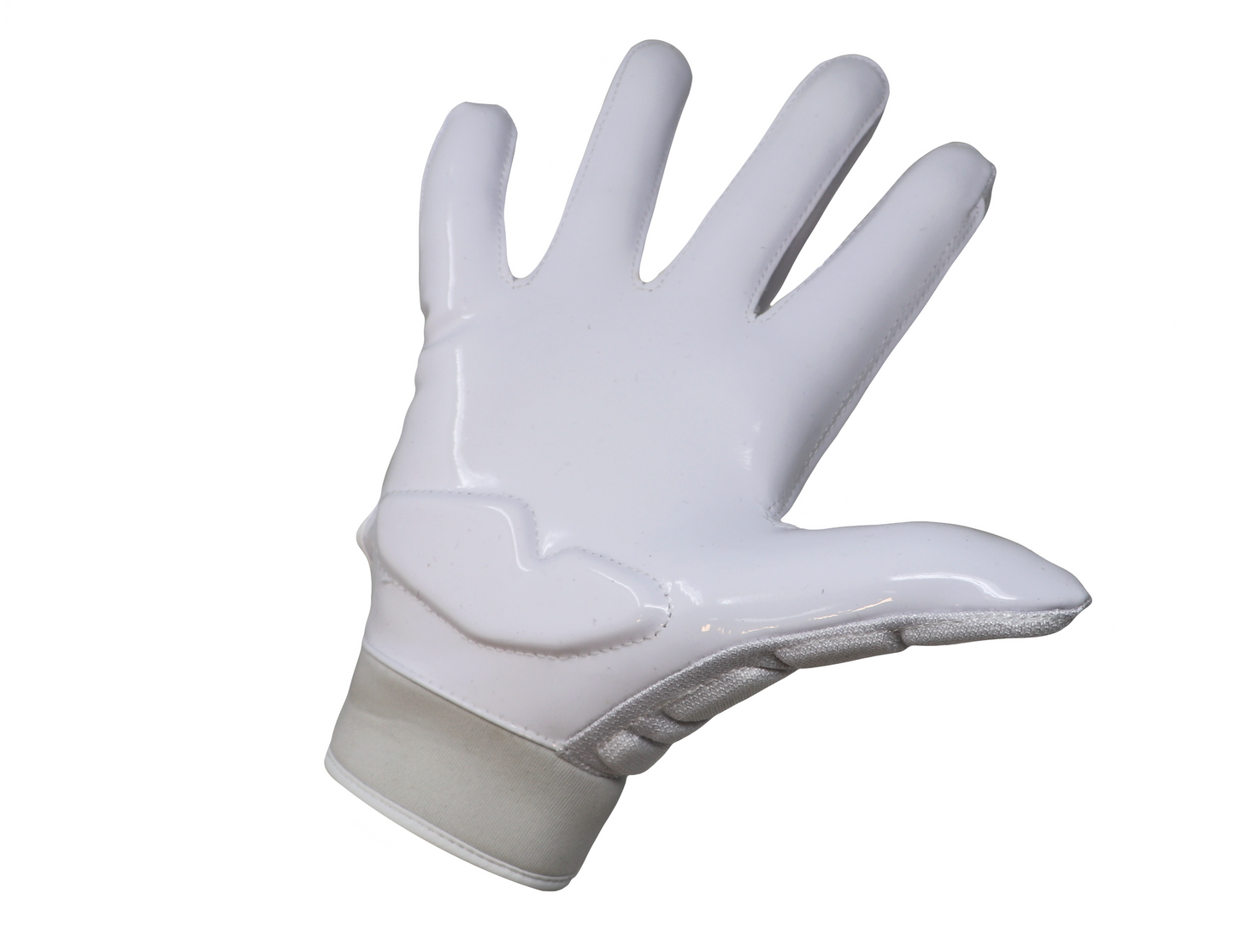 FLG-03 gants de football américain de linemen pro, OL,DL, Blanc