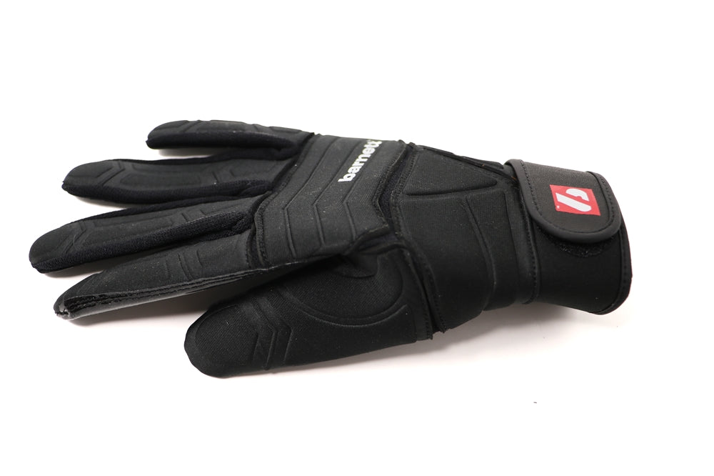 FLG-03 gants de football américain de linemen pro, OL,DL, Noir