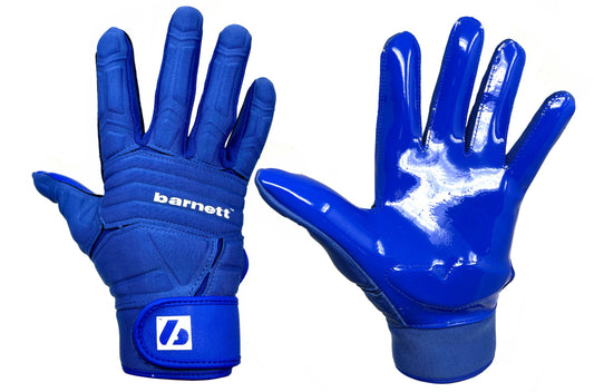 FLG-03 gants de football américain de linemen pro, OL,DL, Bleu