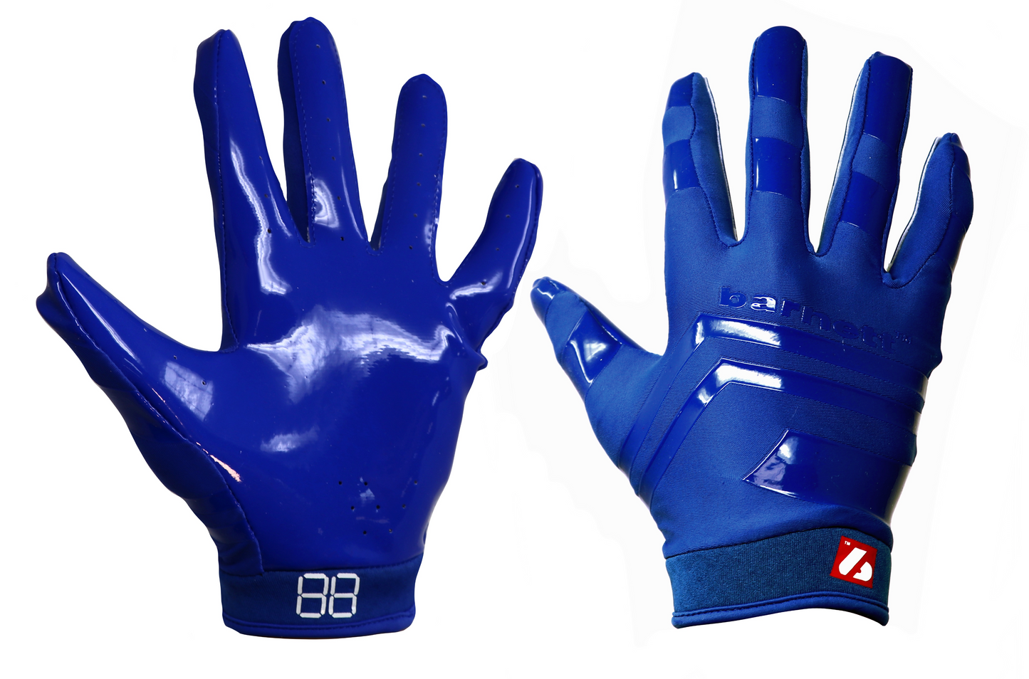 FRG-03 gants de football américain de pro receveur, RE,DB ,RB, Bleu