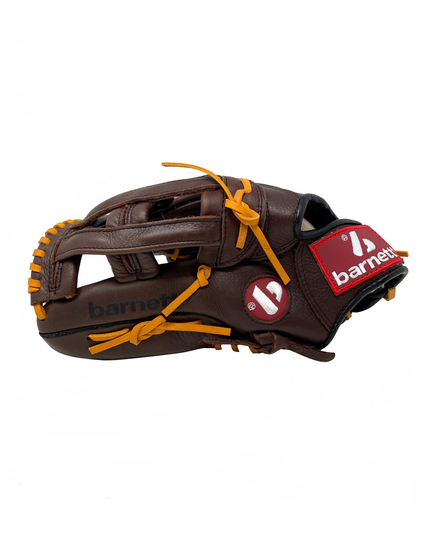 GL-127 gant de baseball cuir 12,7 de compétition outfield 12,5, Marron