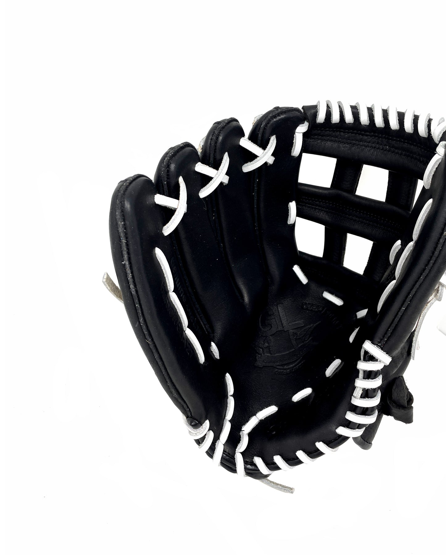 GL-127 Gant de baseball de compétition, Cuir 12.5, Noir