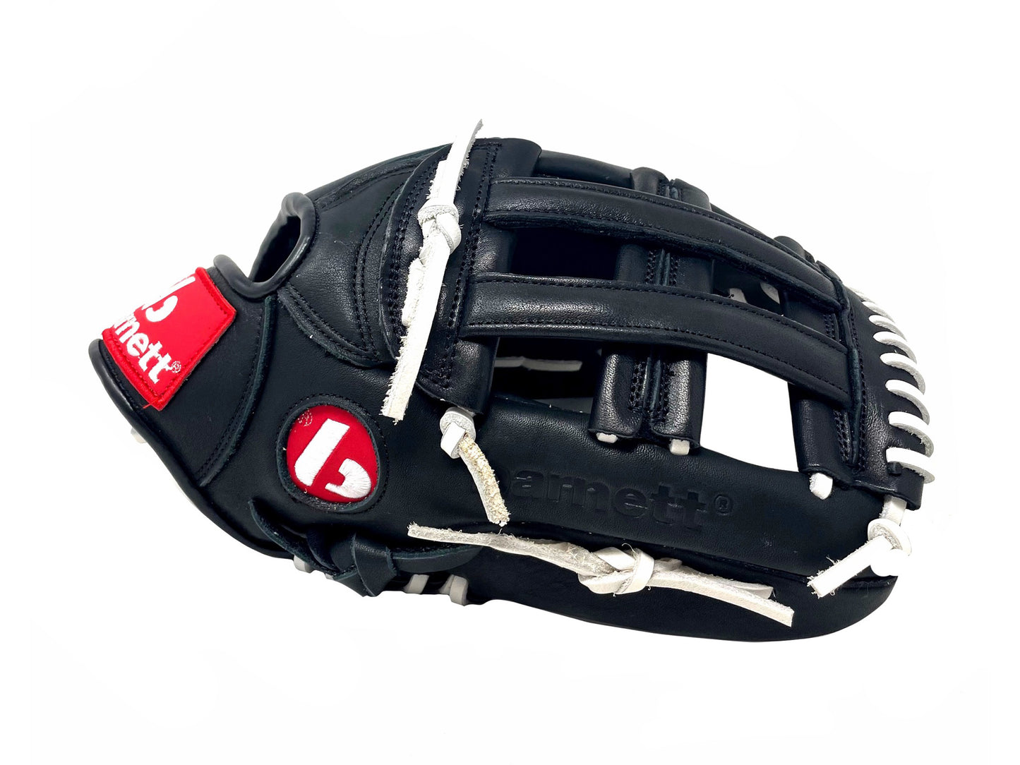 GL-127 Gant de baseball de compétition, Cuir 12.5, Noir