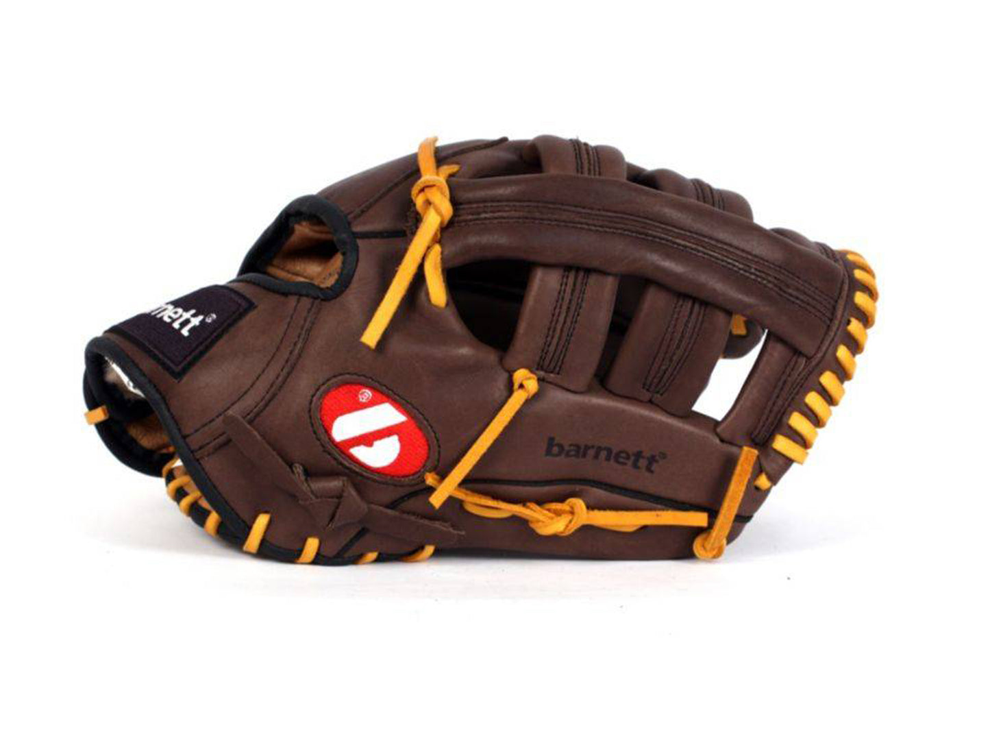 GL-127 gant de baseball cuir 12,7 de compétition outfield 12,5, Marron