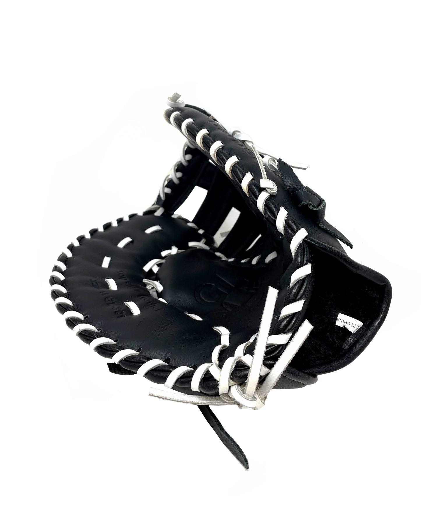 GL-301 gant de baseball cuir de 1er base pour adulte, Noir