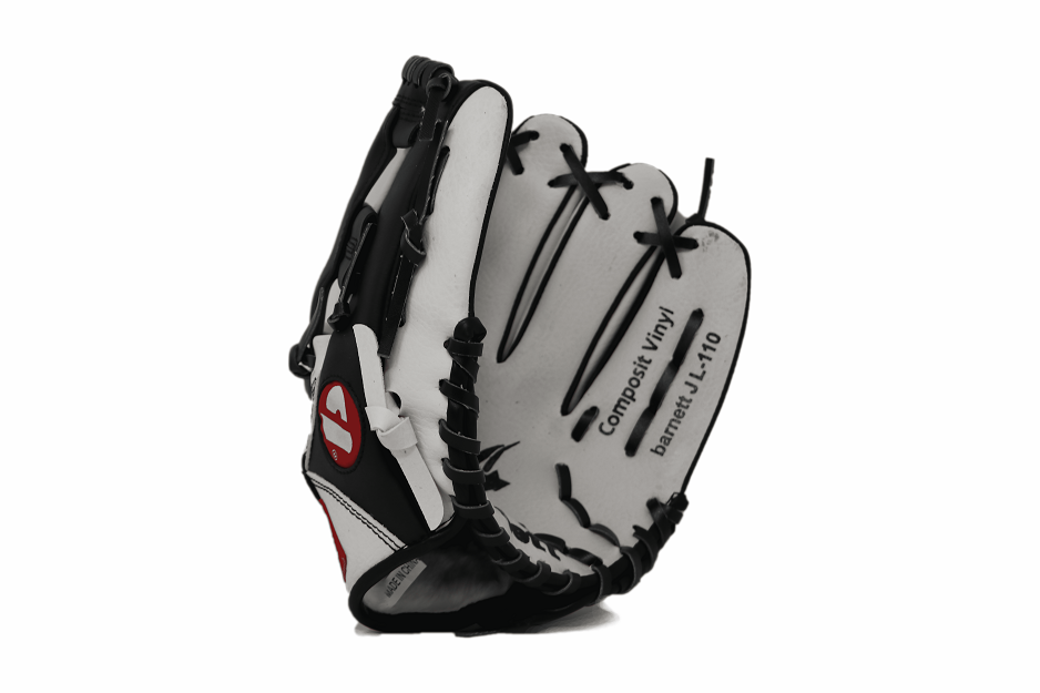 JL-110, Gant de baseball, outfield, polyuréthane, taille 11 " Blanc