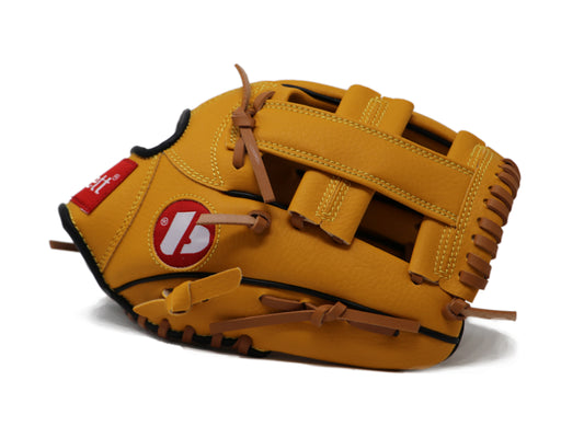 JL-110 - Gant de baseball , outfield, polyuréthane, taille 11 " TAN