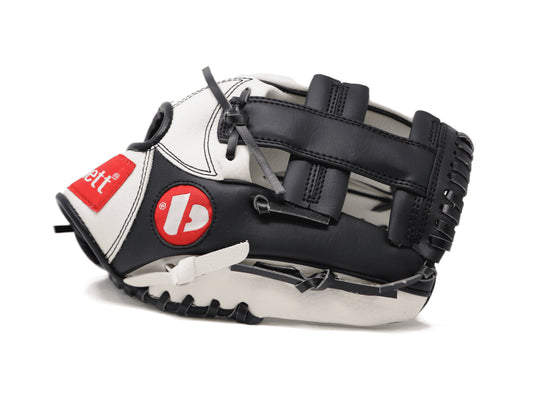 JL-110, Gant de baseball, outfield, polyuréthane, taille 11 " Blanc