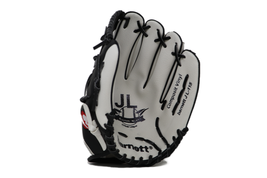 JL-115 - Gant de baseball, outfiled, polyuréthane, taille 11.5" BLANC
