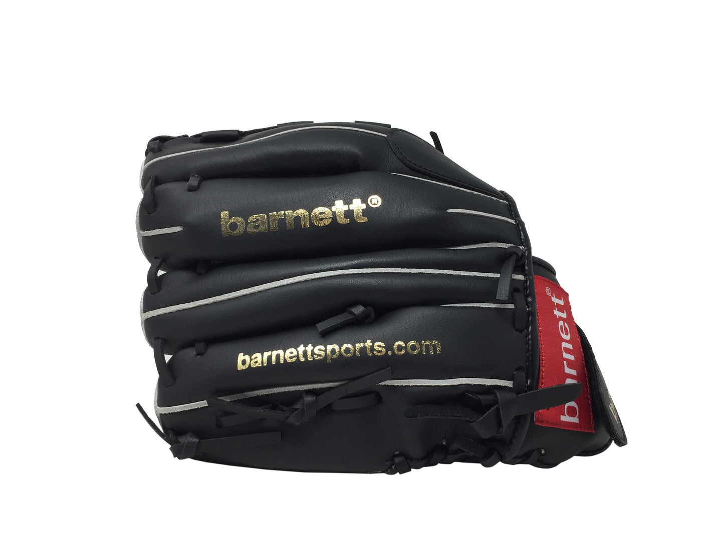 JL-120 Gant de baseball Initiation PU Outfield, 12" Noir