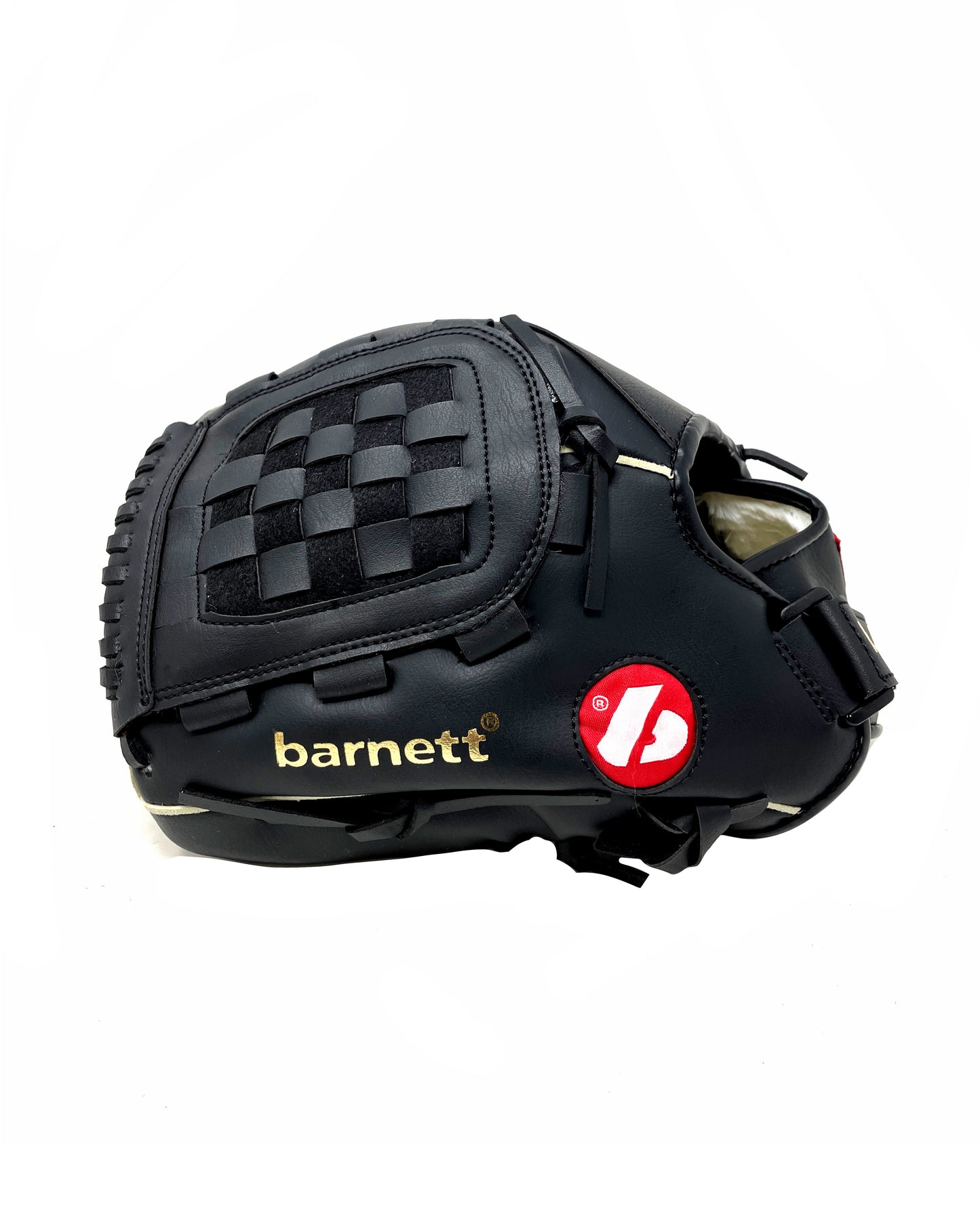 JL-120 Gant de baseball Initiation PU Outfield, 12" Noir
