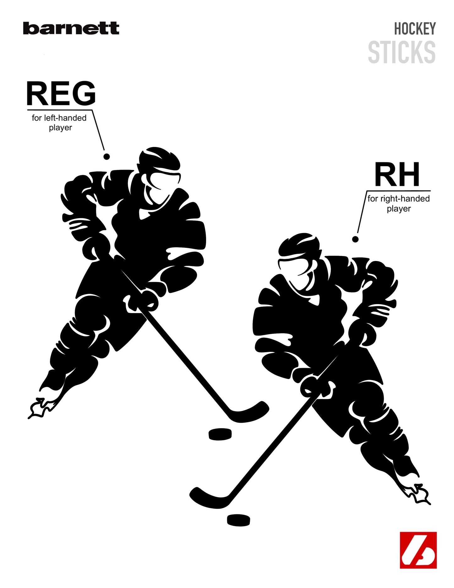 HS-Junior crosse de hockey en carbone