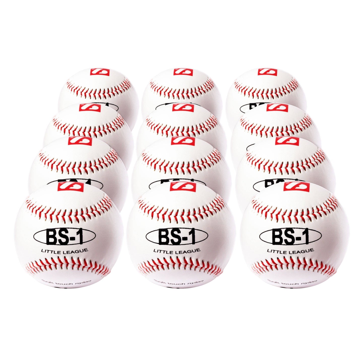 BS-1 Balles de baseball de pratique 9 ", blanche, 1 douzaine