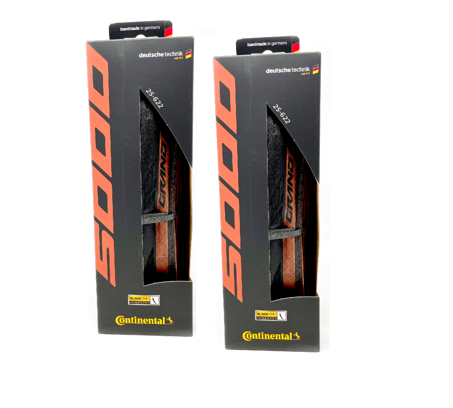 Pneu Continental Grand Prix 5000 - 700x25C Marron