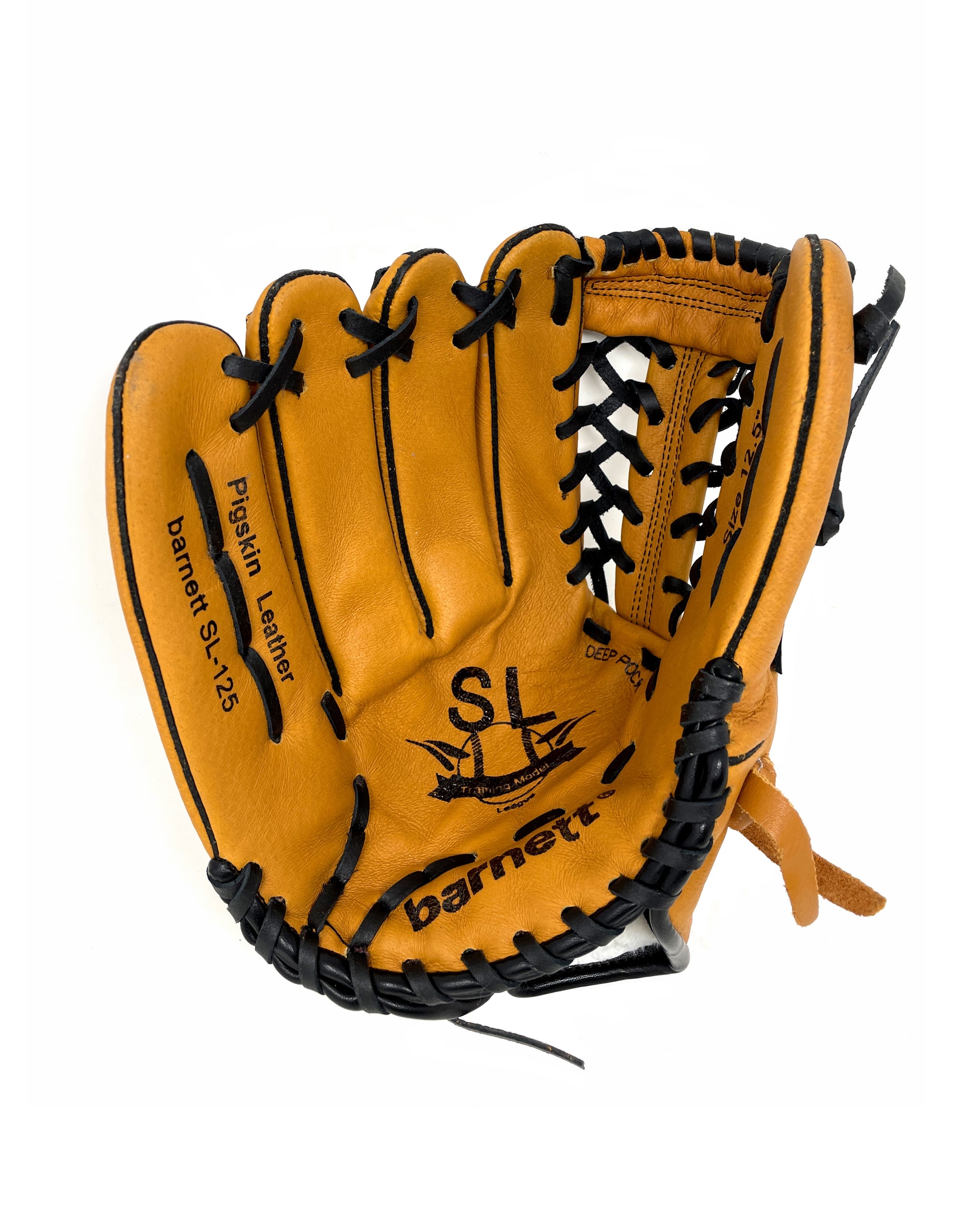 Sl-125 REG Gant de baseball en cuir Outfield, taille 31,8 cm, REG, marron barnett Sl-125 REG Gant de baseball en cuir Outfield, taille 31,8 cm, REG, marron barnett