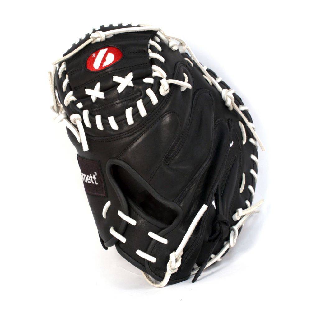 GL-203 gant de baseball cuir de catch pour adulte 34, Noir