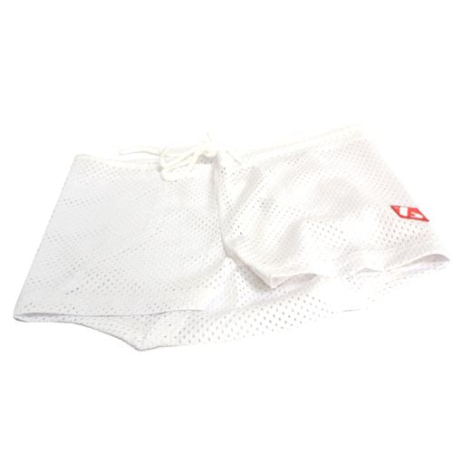 FS-01 Short de compression 3 poches, blanc