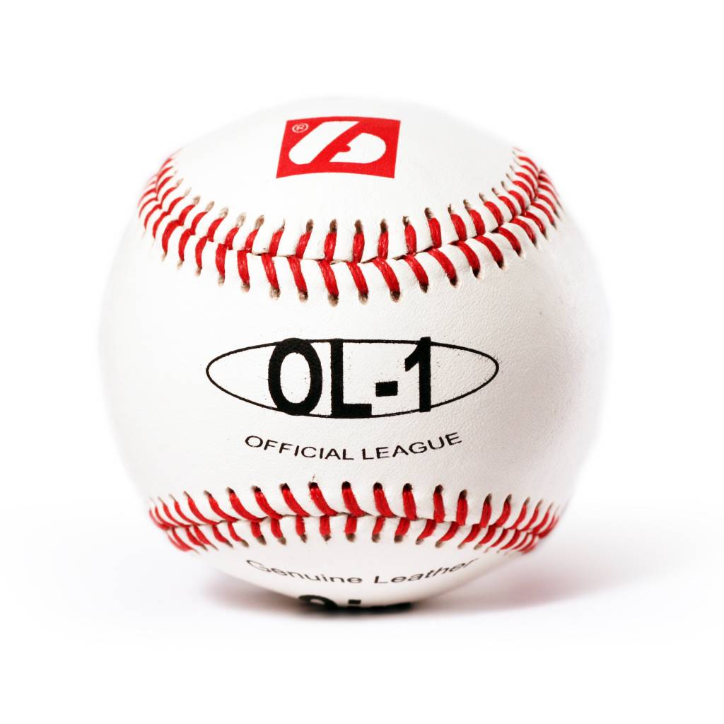 OL-1 balle de baseball match "Élite"', taille 9'', blanc, 2 pièces