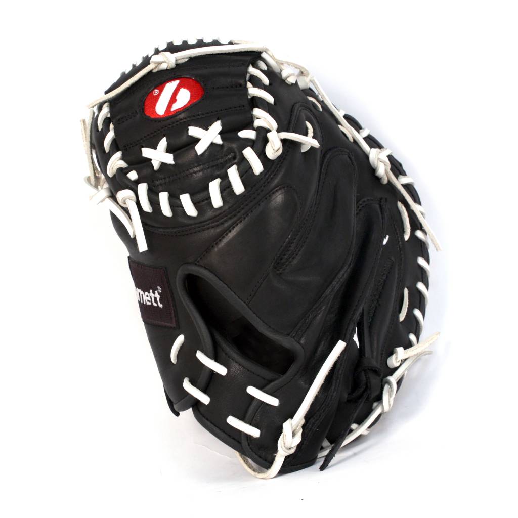 GL-201 gant de baseball cuir de catch pour adulte 32, Noir