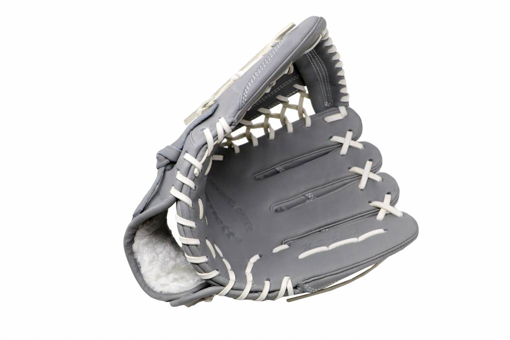 FL-125 gant de baseball cuir haute qualité infield/outfield/pitcher, gris clair