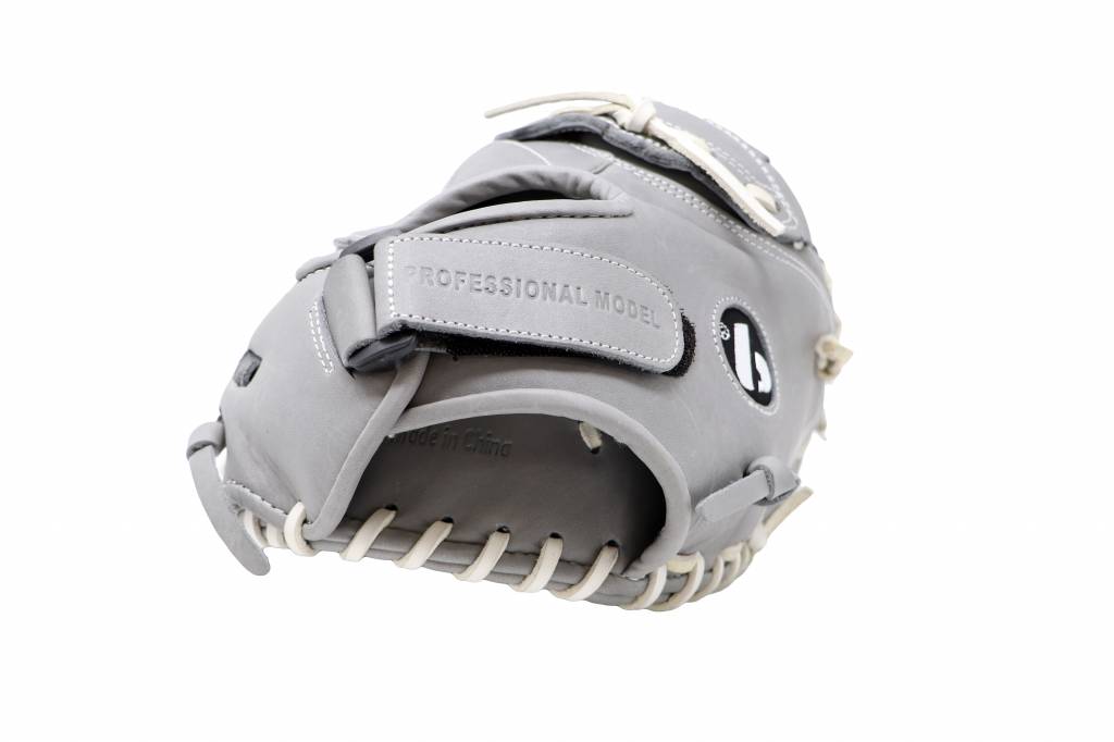 FL-201 gant de baseball cuir haute qualité catcher, gris clair