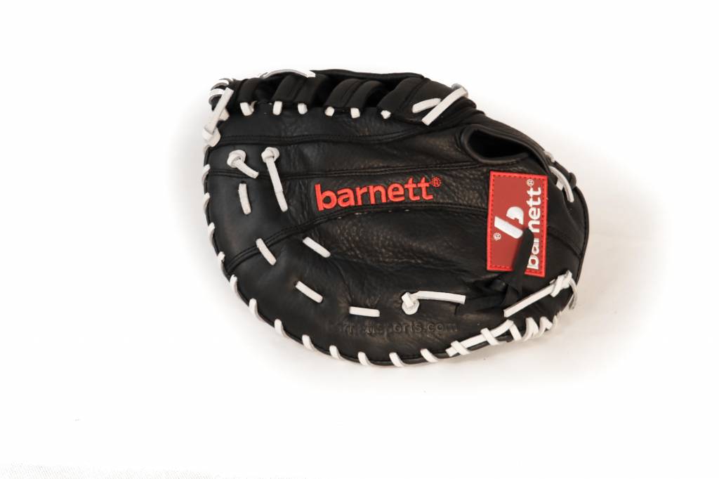 GL-301 gant de baseball cuir de 1er base pour adulte, Noir