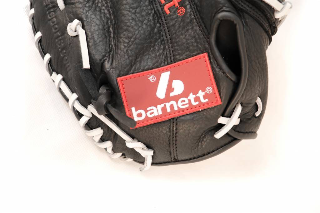 GL-301 gant de baseball cuir de 1er base pour adulte, Noir