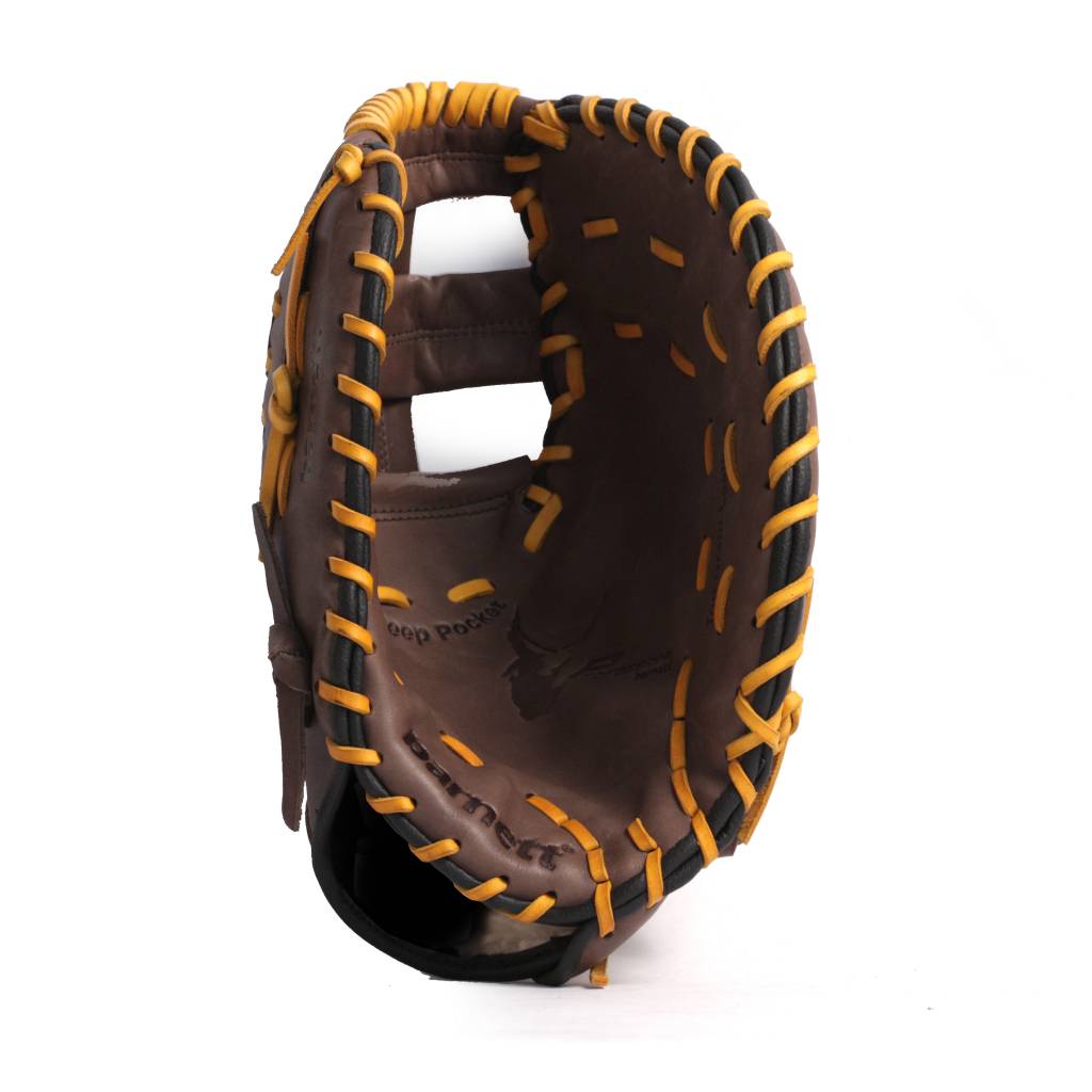 GL-301 gant de baseball cuir de 1er base pour adulte, Marron
