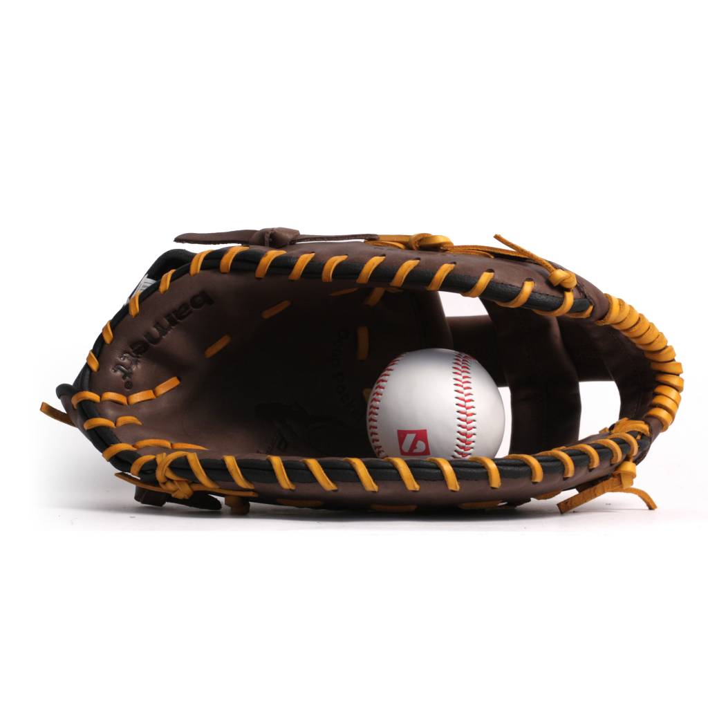 GL-301 gant de baseball cuir de 1er base pour adulte, Marron