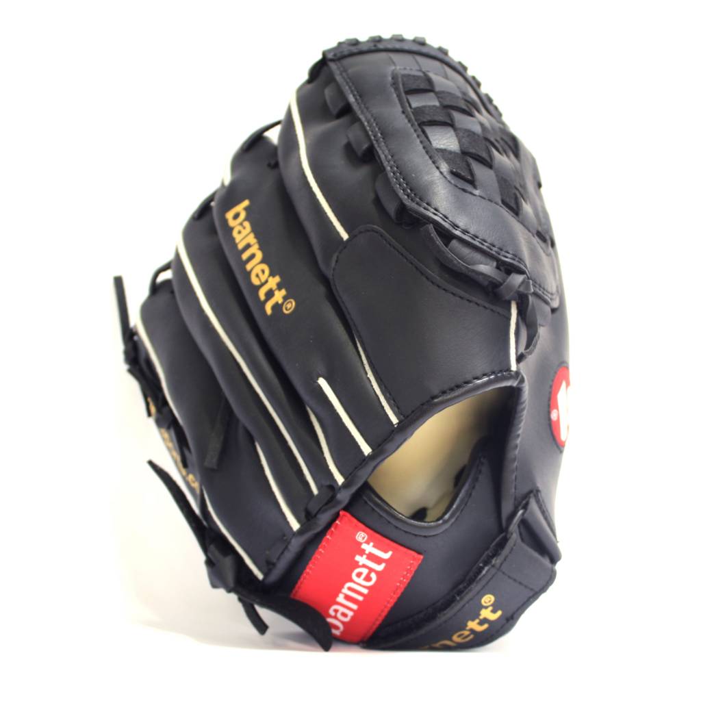 JL-120 Gant de baseball Initiation PU Outfield, 12" Noir